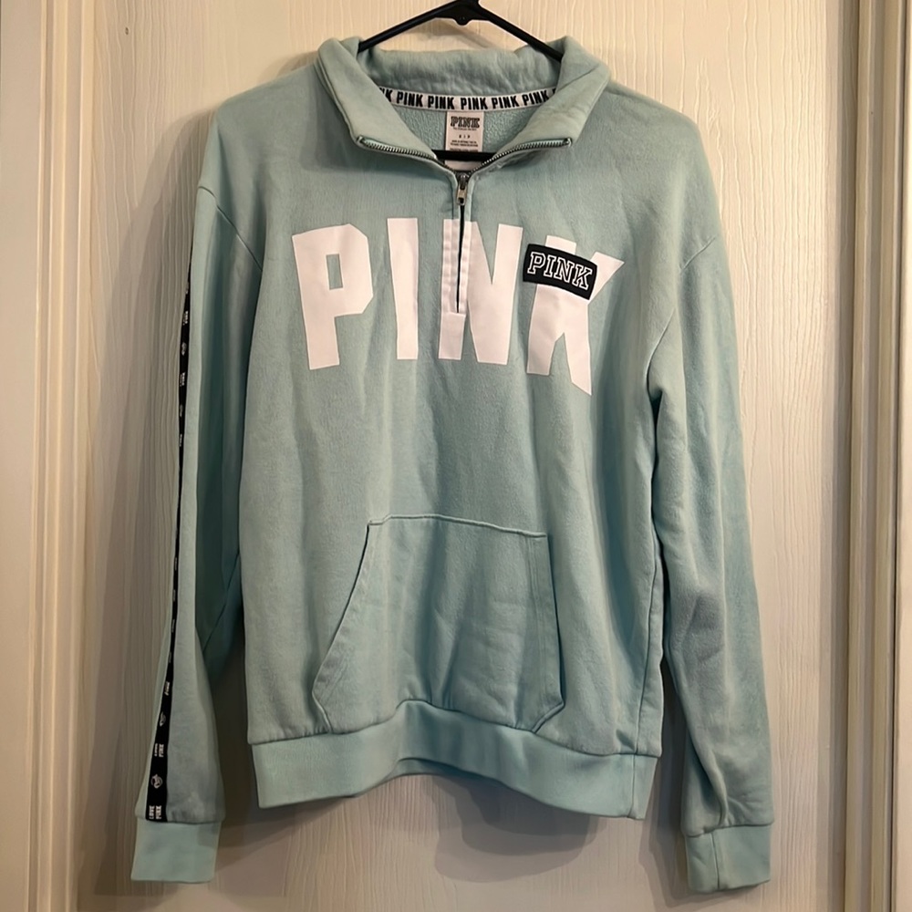 PINK mint green sweater